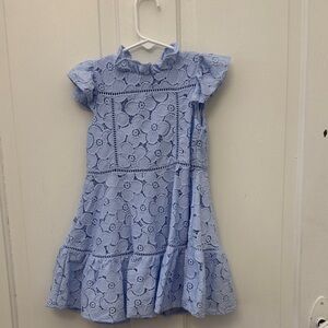 Blue Lace Kids Dress by Janie & Jack